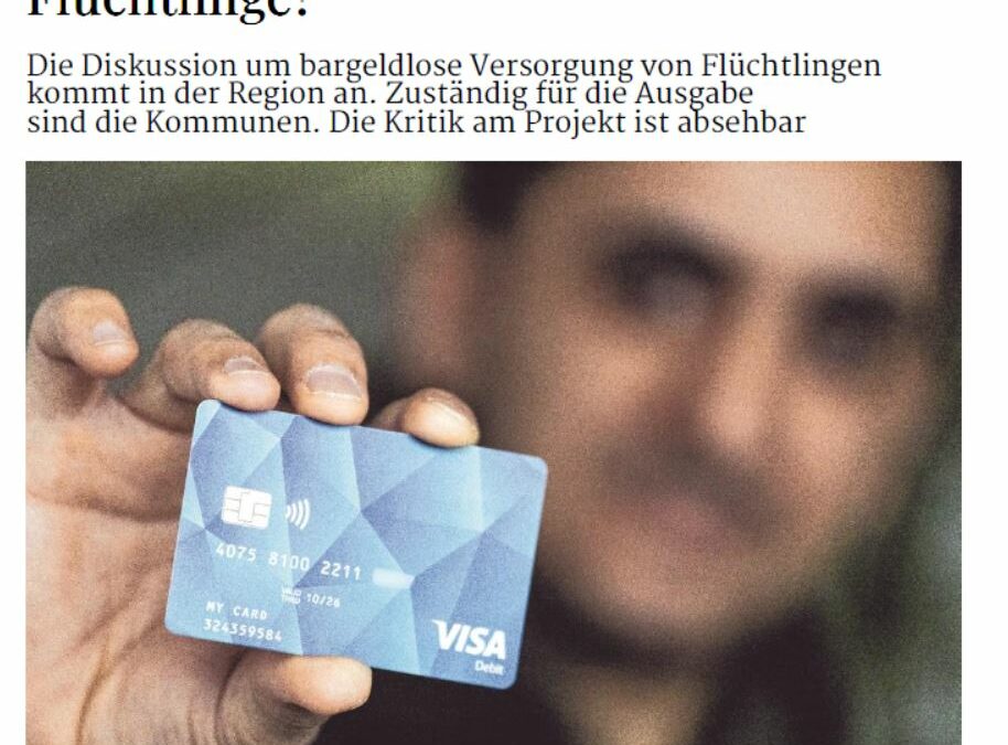 Was bringt die Bezahlcard für Flüchtlinge?