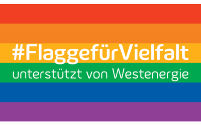 Unsere Mannschaft zeigt Flagge – Aktion Westnetz und Radio Siegen