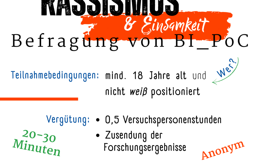 Rassismus und Einsamkeit – psychologische Studie