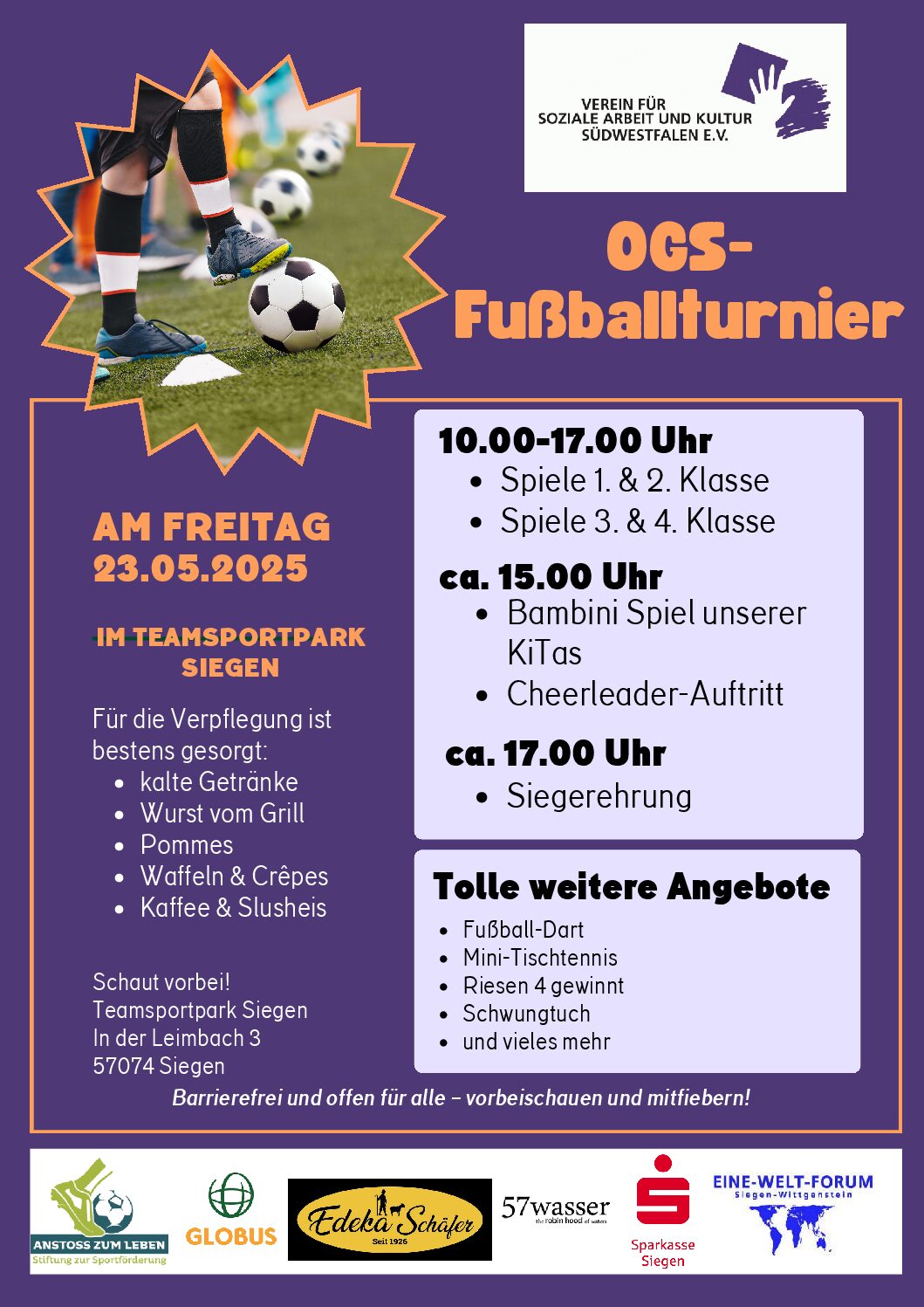 Fußballturnier der offenen Ganztagsschulen