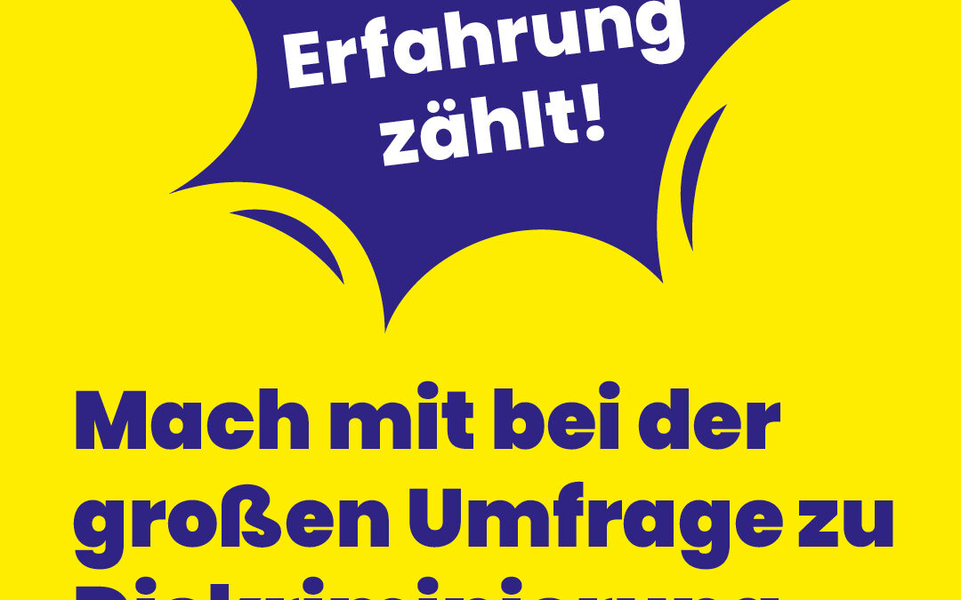 Umfrage zu Diskriminierung in Deutschland