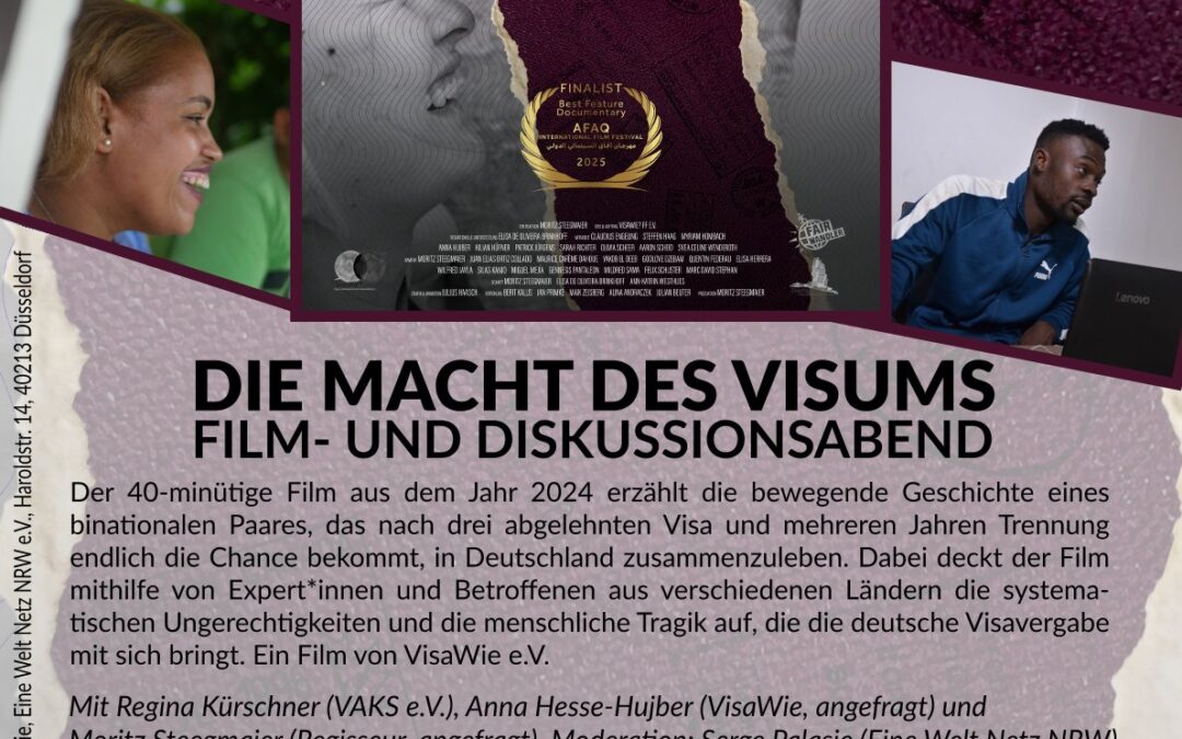 Die Macht des Visums. Film- und Diskussionsabend